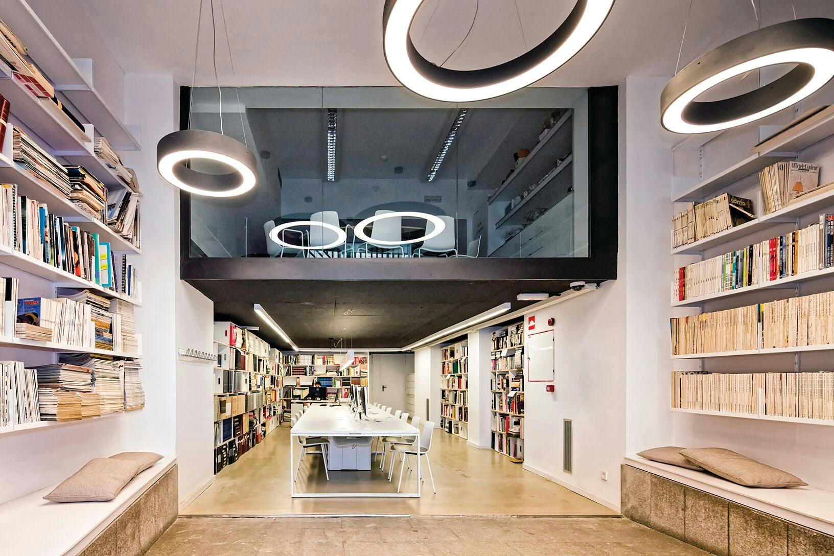 Modern Library Nook